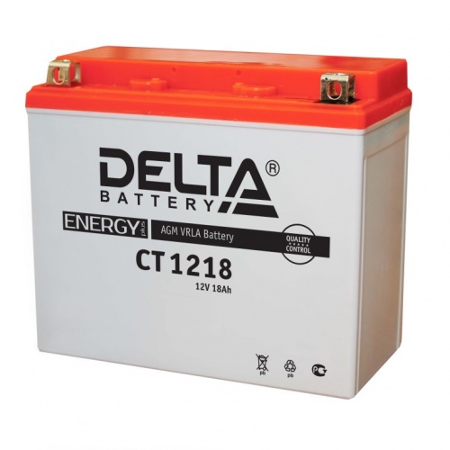 Аккумулятор Delta CT 1218 (YTX20-BS 18 а/ч)